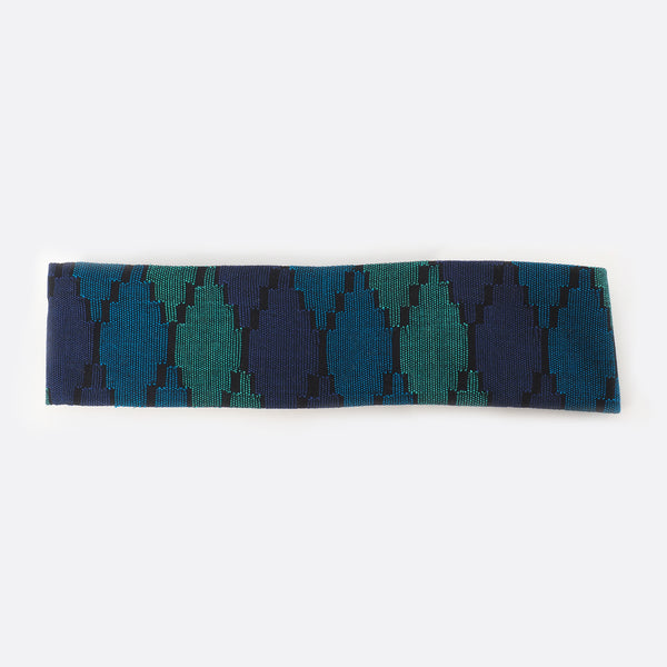 Front view of the Deep Blue Sea headband. The background is white. 