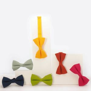 different colors of bow ties