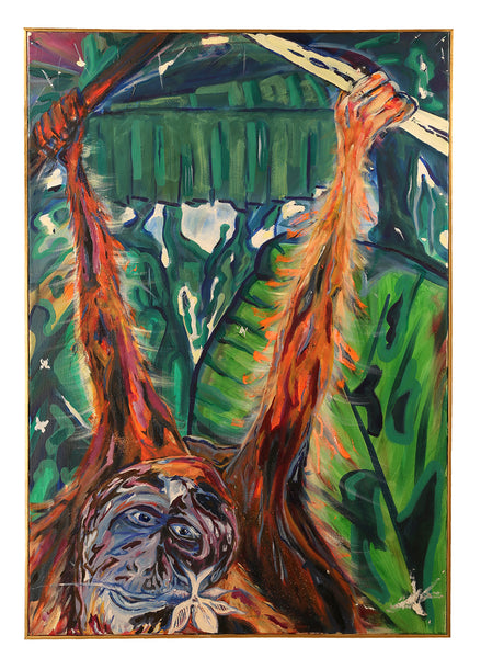 Orangutan - Cashmere Shawl
