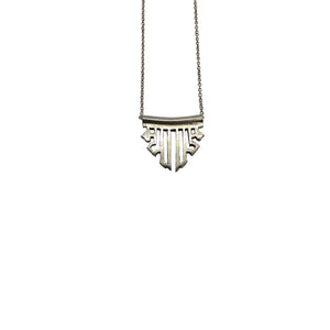 Maya - Small Silver Necklace