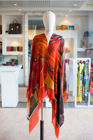 Bhale - Rooster Cashmere Shawl