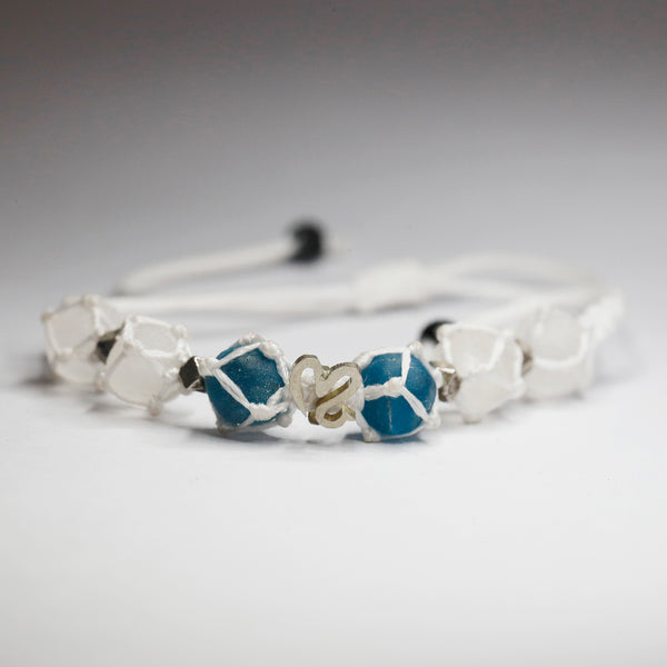 Blue Apatite Stones Bracelet - Clarity & Truth Seeker