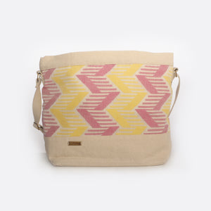 Pink & Yellow - Crossbody Bag