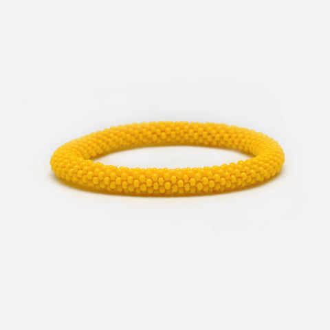 Beaded Bracelet - Yellow Sun