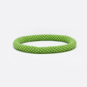Beaded Bracelet - Light Grass Green