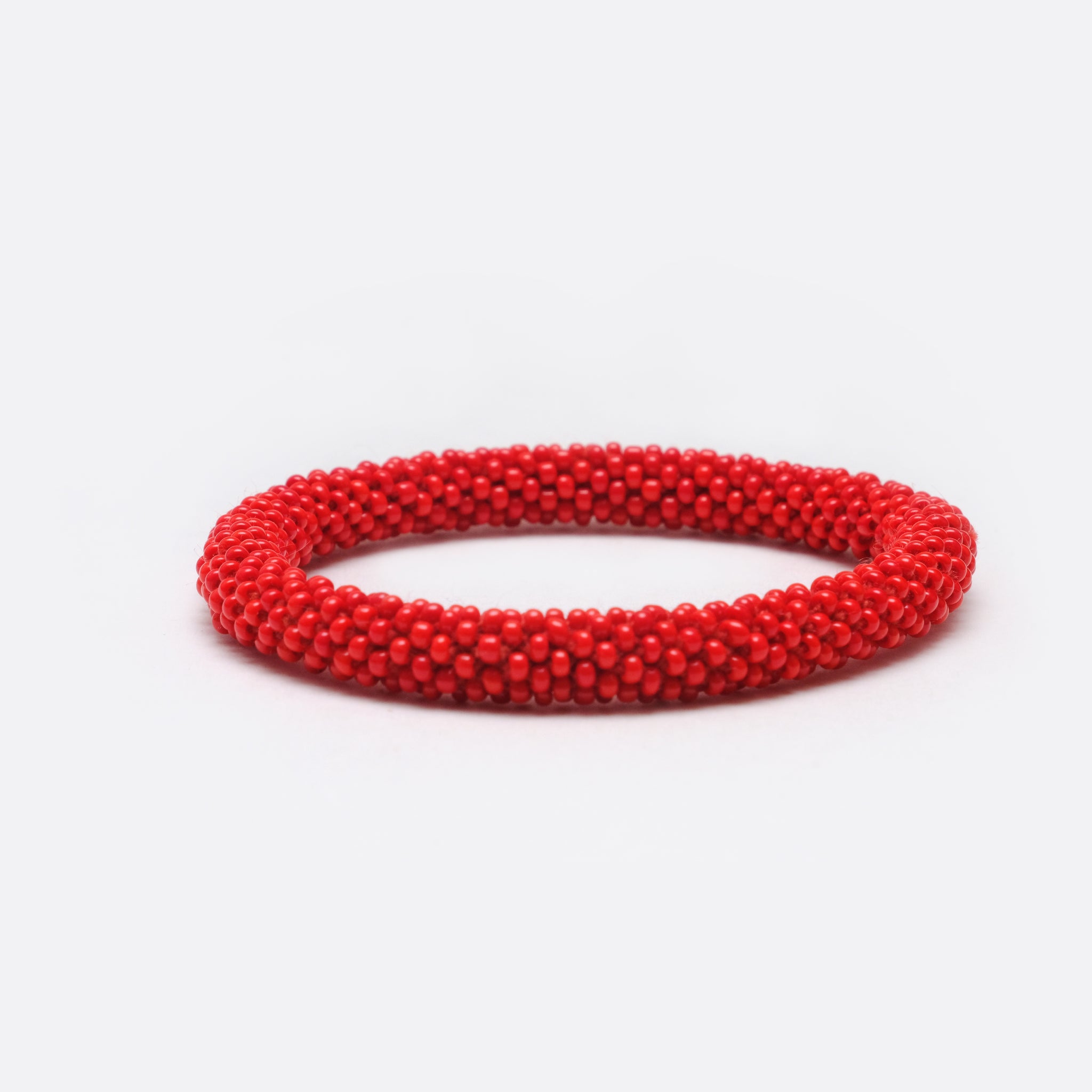 Beaded Bracelet - A Red