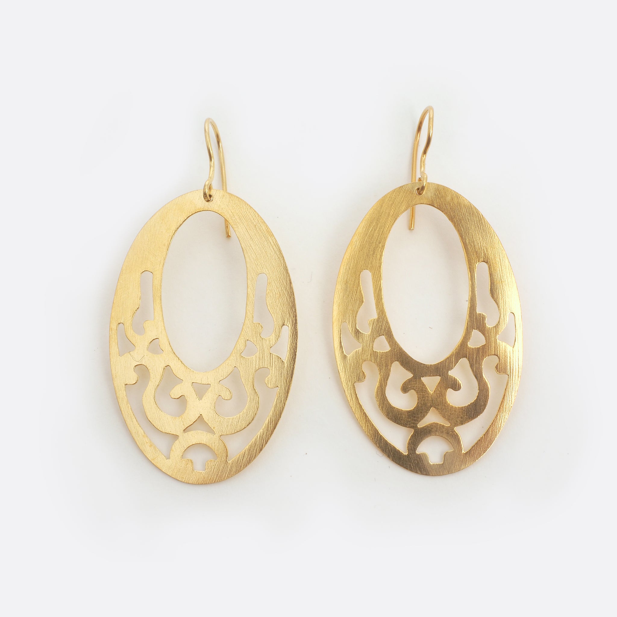 Ornament - Gold- Plated Earrings