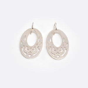 Ornament– Silver Earrings