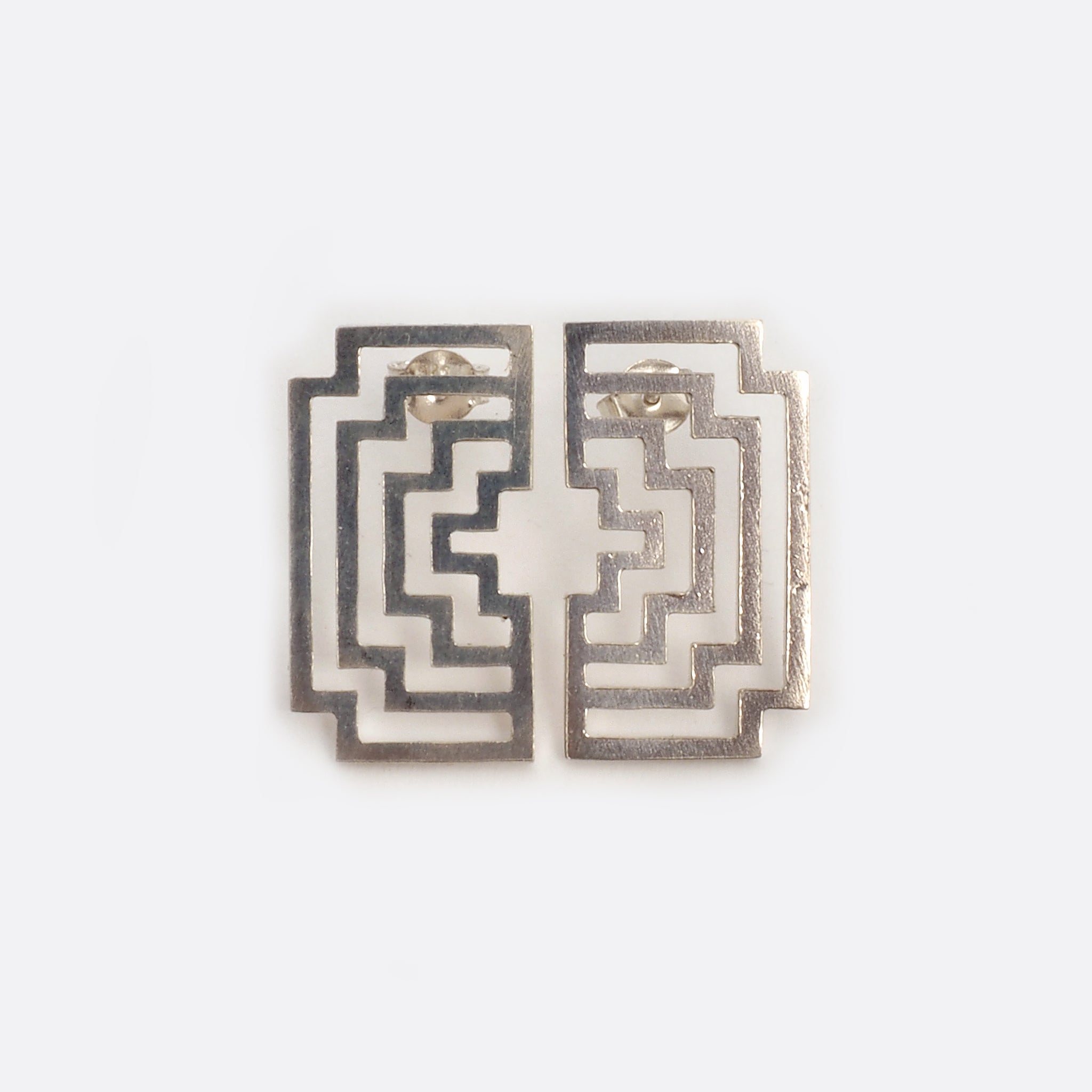 Homage To Peti – Silver Earrings