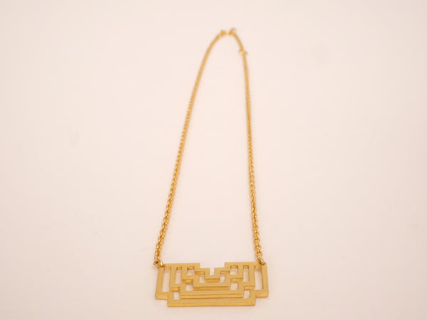 Homage To Peti – Small Gold- Plated Necklace