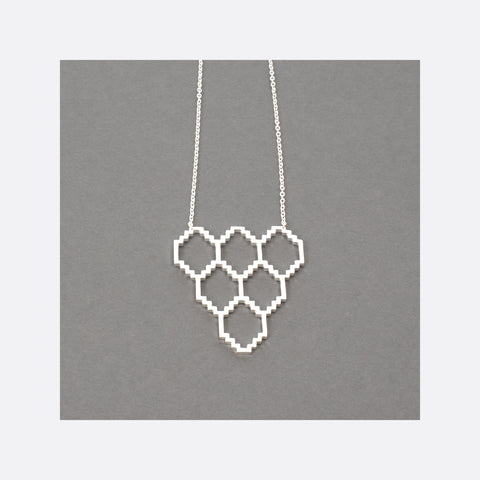 Homage to Dhaka N°3 – Silver Necklace