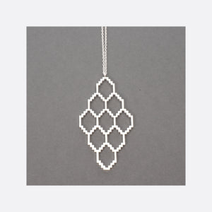 Homage To Dhaka N°2 – Silver Necklace