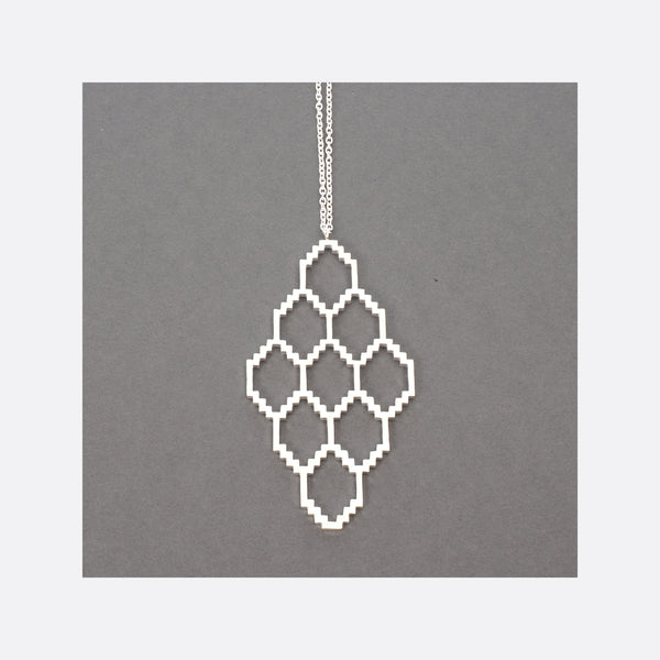 Homage To Dhaka N°2 – Silver Necklace