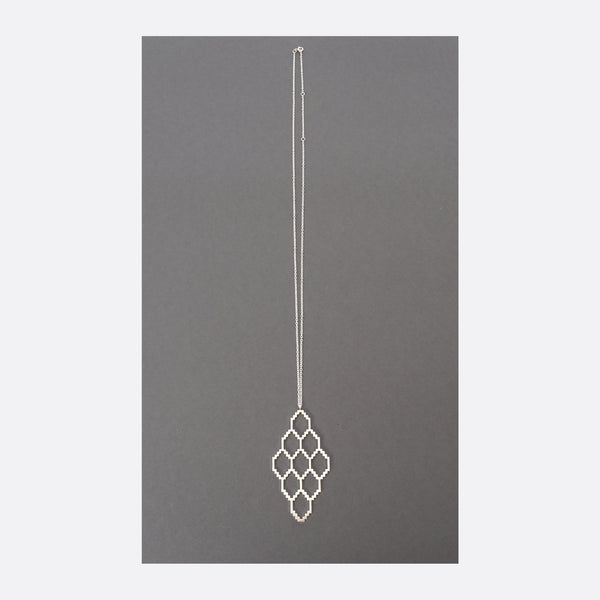 Homage To Dhaka N°2 – Silver Necklace