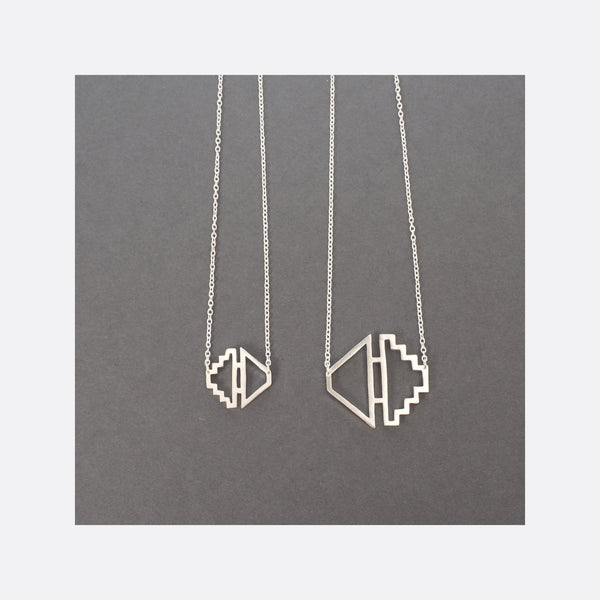 Homage To Dhaka N°4 – Big Silver Necklace