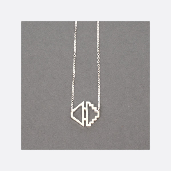 Homage To Dhaka N°4 – Big Silver Necklace