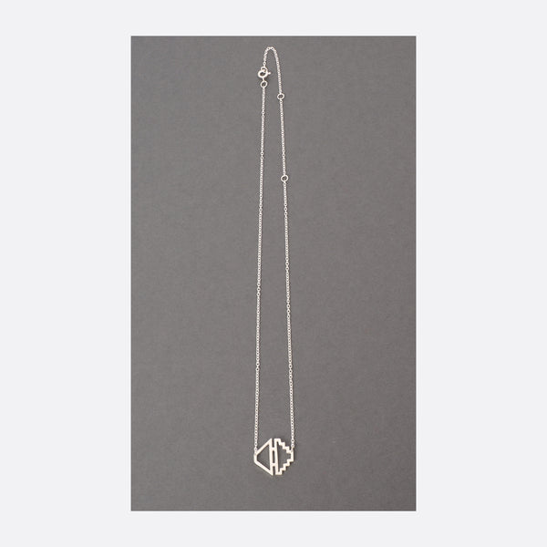Homage To Dhaka N°4 – Big Silver Necklace