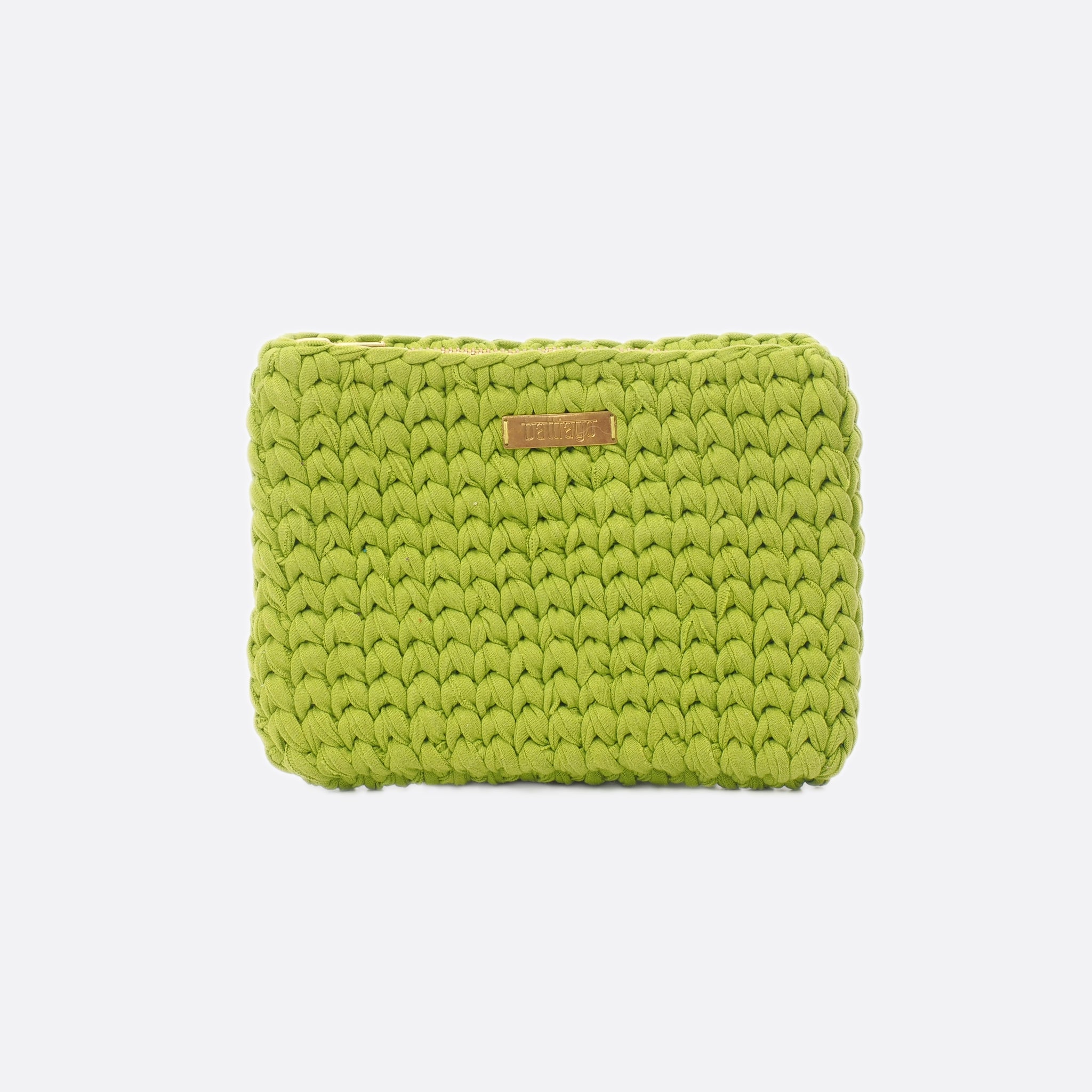 Green 'Clutch' Bag - Medium