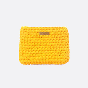 Yellow 'Clutch' Bag - Medium