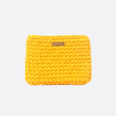 Yellow 'Clutch' Bag - Medium
