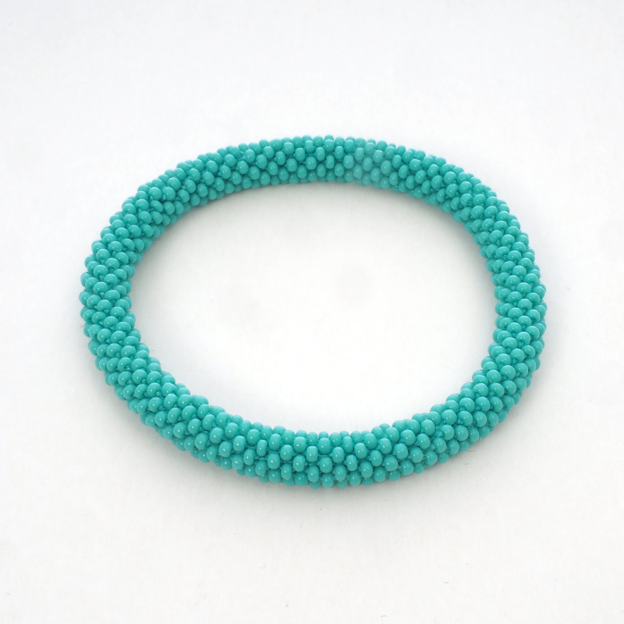 Beaded Bracelet - Turquoise- Light Blue