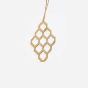 Homage To Dhaka N°2 – Gold- Plated Necklace