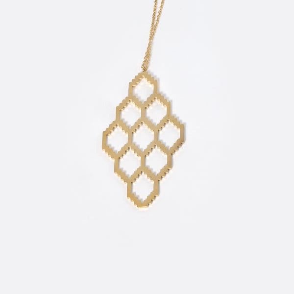 Homage To Dhaka N°2 – Gold- Plated Necklace
