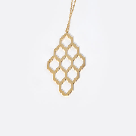 Homage To Dhaka N°2 – Gold- Plated Necklace