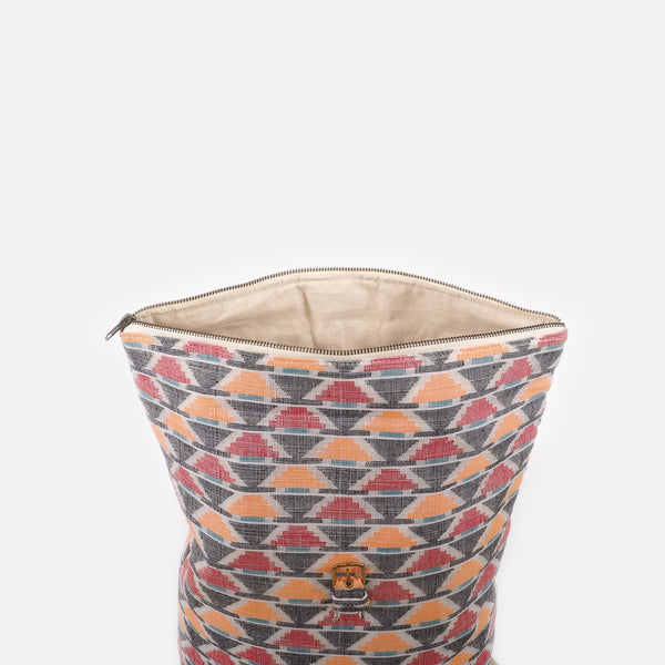 Pyramide - Rucksack mit Leinwand