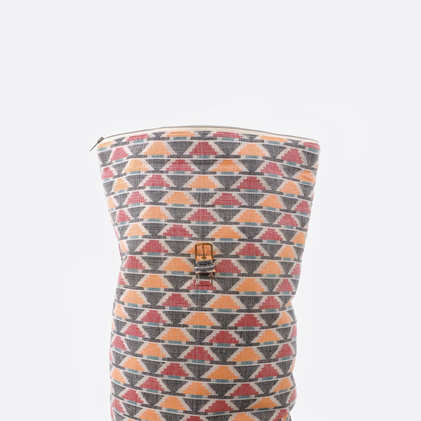 Pyramide - Rucksack mit Leinwand