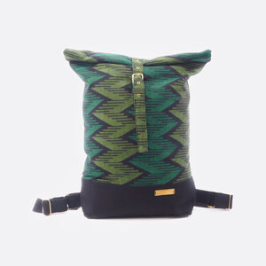 Green Forest – Backpack With Canvas