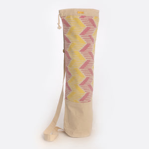 Pink & Yellow - Yoga Bag